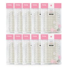 위생적 개별포장 종이면봉 여행 다용도 휴대용, 10개입, 1개