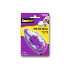 포장 스카치 접착 양면테이프 펜타입 사무용품 3M, 1개, 디스펜서