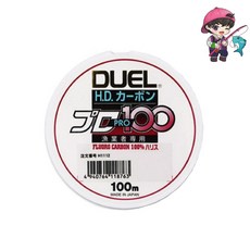 듀엘 HD 카본 프로 100S 100m 목줄 - 낚시환자