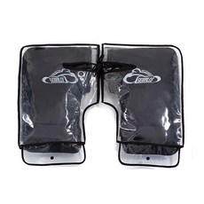 셀렉트템 오토바이 겨울 방한토시 방한장갑 핸들토시 방수 방풍 핸들커버 겨울장갑, 방풍비닐23cm