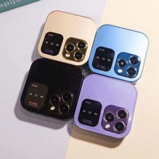 i16 미니 핸드폰 폴더블 플립폰 세컨폰 공기계 듀얼 SIM 2G 4G, 보라색-영어