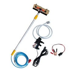 24V12V 버스 화물차량용 세척기 휴대용 고압, 17 이중 노즐이 있는 1.6m 1