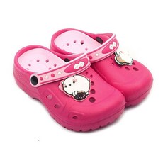 아쿠아러쉬 핑크 여아동 학생 슬리퍼 아동샌들 몰랑이