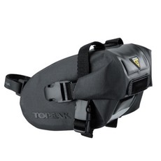 TOPEAK WEDGE DRY BAG 全防水坐墊袋 M 黑色 綁帶式, 1個