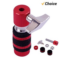 히트 햇 재즈 드럼 클러치 알루미늄 합금 스탠드 심벌 부품 액세서리 타악기, [01] Red, 01 Red, 01 Red