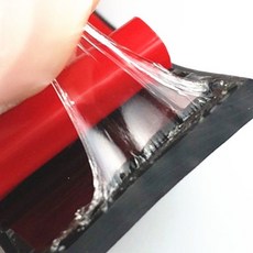 台灣熱銷 自粘橡膠條 玻璃減震緩沖墊片 門縫密封背膠 防滑扁條耐壓實心膠條, 1個, 厚5mm*寬50mm（1米）