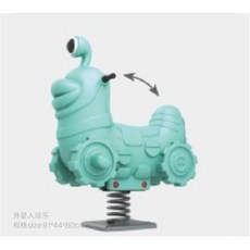 스프링 흔들말 캠핑장 놀이터 놀이기구 유치원 시소, 외계인