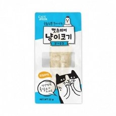 캣츠미어 냥이코기 닭가슴살오징어맛 22g 24개, 오징어맛, 48개