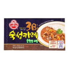 오뚜기 3일숙성카레 고형 순한맛, 200g, 1개