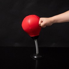 가정용 스탠딩 흡착 미니 펀치볼 테이블 샌드백, 미니 흡착 펀치볼, 1개, 미니 흡착 펀치볼