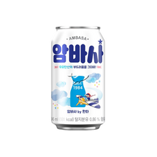 환타 밀크소다 구 암바사 345ml, 1개