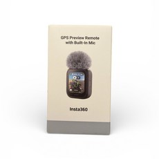 Insta360 GPS 預覽遙控器 內建麥克風 無線控制 觸控螢幕 遠程拍攝 GPS定位, 1個, CINSCAVX