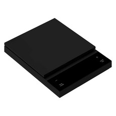 HARIO 北極星咖啡電子秤，精準測量，內建計時，手沖咖啡必備，簡約時尚設計, 黑色, 1個, 詳見包裝