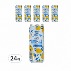 돈시몬 스파클링 레몬에이드 330ml, 24개