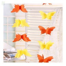 Rich 교실꾸미기 나비모빌 가랜드, 무지개