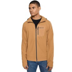 MARMOT AirFleece Performance 남성용 풀 지퍼 플리스 재킷 — 스트레치 애슬레틱 핏 미드레이어 — 하이킹 등산 트레킹 블랙 XL 144211