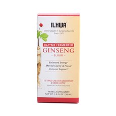 ilhwa 一和 無麩質酵素人蔘補充劑, 1個