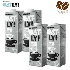 오틀리 오트 드링크 바리스타 에디션, 1L, 4개