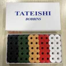 컴퓨터 록 컬러 플라스틱 보빈 코어, 1개, 1. 100PCS 1box