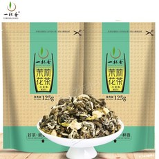 벽라춘 말리화차 자스민 용주차 농향형 산차 일배향 소용주 250g, 125g, 2개, 1개입, 125g