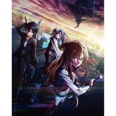 블루레이 디스크 DVD 극장판 소드 아트 온라인 -프로그레시브- 별 없는 밤의 아리아 제조사 특전 abec 그리기 그림 B5 크기 캔버스 일러스트 카드 포함 오리지널 B2 천, 블루레이 디스크 DVD 극장판 소드 아트 온라인 -프로