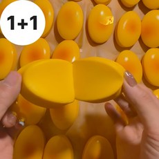 쫀득 치즈빵말랑이 버터말랑이 스퀴시 스퀴지, 2개, 버터