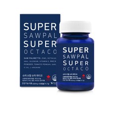 캐나다 쏘팔메토 로르산 115mg 전립선영양제 옥타코사놀 90캡슐 3개월, 3개, 90회분