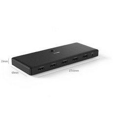 1대4 HDMI2.0 모니터 분배기 4K60Hz 영상분배기 PC TV 디스플레이 스플리터