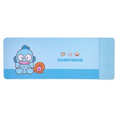 산리오캐릭터즈 듀얼 고속무선 충전 장패드 게이밍 미끄럼방지 데스크매트 마우스패드, 1개, 한교동