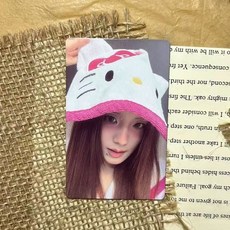 臺灣正版 金智秀solo2 黑板紫版專卡 Kitty秀 chulo2 kitty秀 小卡 特典卡, Kitty金智秀/帽子秀（大版本）