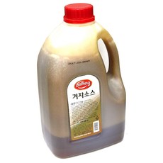 백호식품㈜델링 겨자소스 3.2kg PET