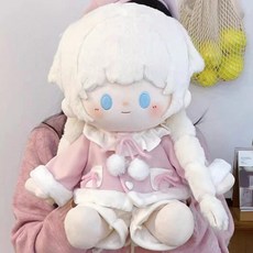 40cm 인형옷 35cm 인형옷세트 아이돌인형 분홍색 드레스 방울옷 인형꾸미기 애착인형, 40cm 인형옷 (인형제외), 에델바이스 핑크 (2포인트)