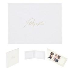 하쿠바 한정 HAKUBA 사진 산 랜스 유리 AZ L사이즈・2면・가로・화이트 메시지 카드 선물 삽입형 AMZMRCGC-L2YWT 4977187005639, 1개, 상세페이지 참조