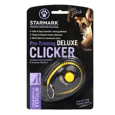 강아지벨 손목에거는 훈련용품 편리한 애완견훈련용품 클릭커 개교육 개, 1개