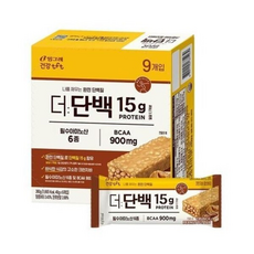 빙그레 더단백 크런치바 피넛버터, 1개, 40g