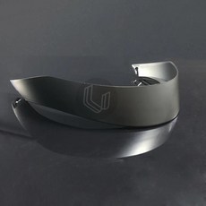 헬멧 스포일러 장식 액세서리에 적합, 1개, 9. Matte Black