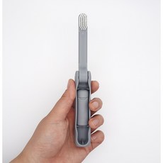 휴대용칫솔 여행용 칫솔 치약세트 접이식칫솔 고체치약, 3개, 4.2g