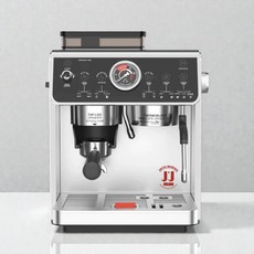 JJ JULIAN 咖啡機，內建磨豆功能，蒸汽奶泡，家用義式咖啡機, 如圖, EM650