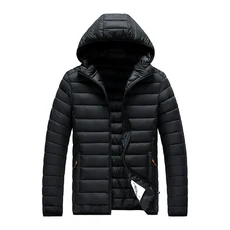 8XL 플러스 사이즈 코튼 패딩 남성 슬림핏 경량 겨울용 재킷: 후드 멀티 컬러 스트라이프 스타일, 02 6XL, 01 빠른, 06 Black