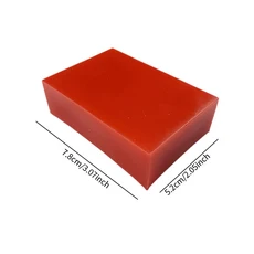 스노우체인붙지 않는 눈 제거 왁스 휴대용 푸셔 겨울용 야외 삽 도구, 01 빨간색