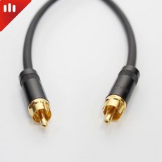 카나레 L-3C2VS 75옴 SPDIF RCA 케이블 / 100% 수제작 (길이 선택), 2m, 1개