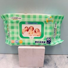 拭拭樂 嬰兒超純水濕紙巾 80抽 專利保濕貼蓋 台灣製造 加厚, 1個, 加厚嬰兒超純水濕紙巾 專利保濕蓋 80抽