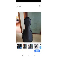 첼로하드케이스 카본 하드케이스 첼로케이스 현악기 4 4, B. 34