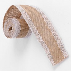 레코멘 황마레이스롤 리본데코