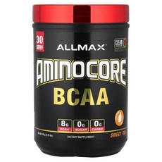 ALLMAX 올맥스 아미노코어 BCAA 스위트 티 345g 파우더 영양제, 1개