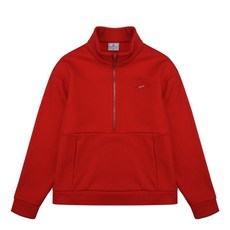 LOUIS CASTEL 女款長髮刷毛布寬鬆半拉鍊T恤_3LCTS042R