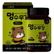 (목우촌 펫)목우촌 펫9단 강아지 관절 영양제 100g, 1개