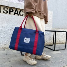 1+1 라인 보스턴백 대용량 여행 캐리어 캔버스백 옥스포드 가방 방수