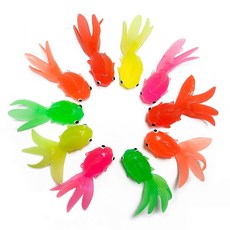 아기 목욕 장난감 물고기 대왕 금붕어 10P, 1개
