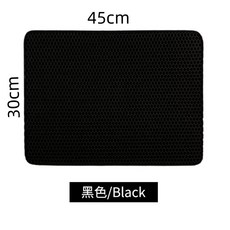 貓砂墊 落砂墊 貓砂盆 雙層貓砂墊 寵物用品 防水貓砂墊 貓咪落砂墊 漏砂墊 貓沙墊 貓砂盤 貓籠墊 貓砂踏墊 集砂墊, 1個, 30*45cm
